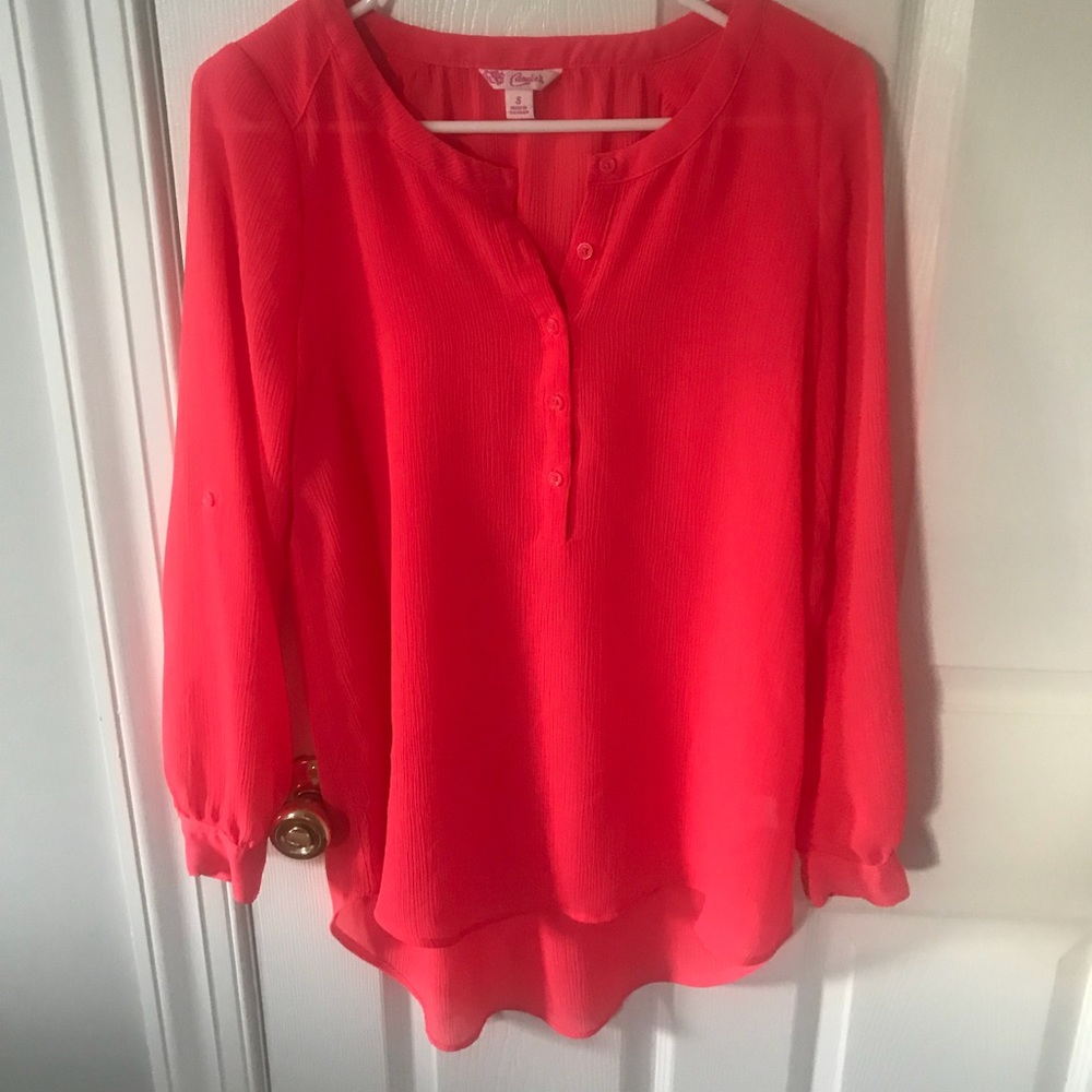 Pink blouse